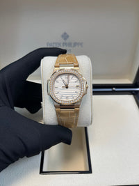 Thumbnail for Patek Philippe Nautilus Rose Gold Nautilus Quartz 32mm 7010R - 011 - WatchesOff5th