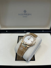Thumbnail for Patek Philippe Nautilus Rose Gold Nautilus Quartz 32mm 7010R - 011 - WatchesOff5th