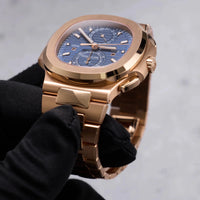 Thumbnail for Patek Philippe Nautilus Travel Time Chronograph (Ref 5990/1R-001) - WatchesOff5thWatch