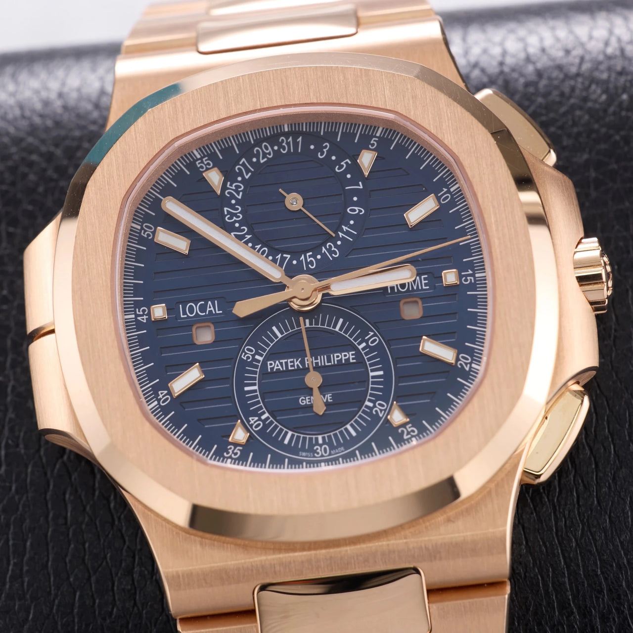Patek Philippe Nautilus Travel Time Chronograph (Ref 5990/1R-001) - WatchesOff5thWatch