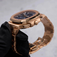 Thumbnail for Patek Philippe Nautilus Travel Time Chronograph (Ref 5990/1R-001) - WatchesOff5thWatch