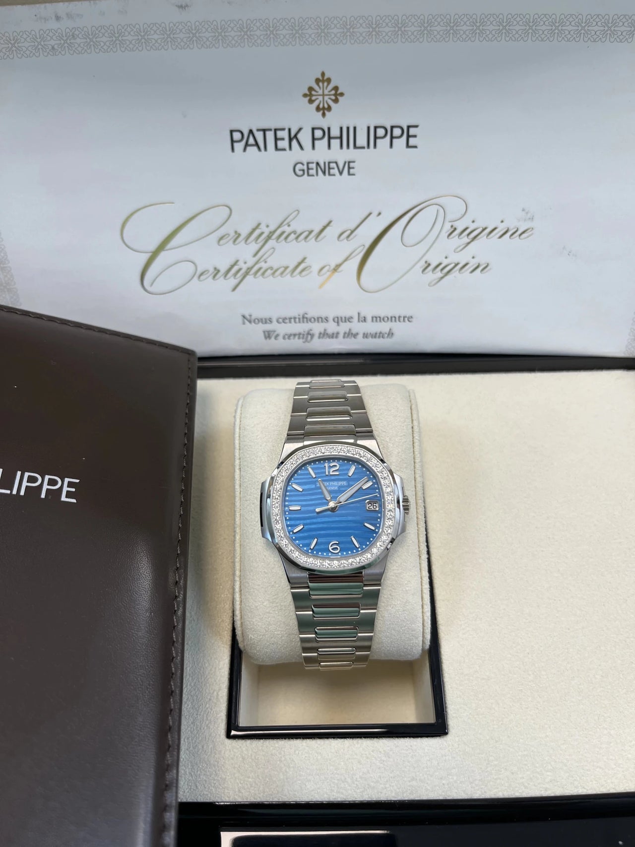 Patek Philippe Nautilus White Gold 7010/1G - 013 - WatchesOff5thWatch