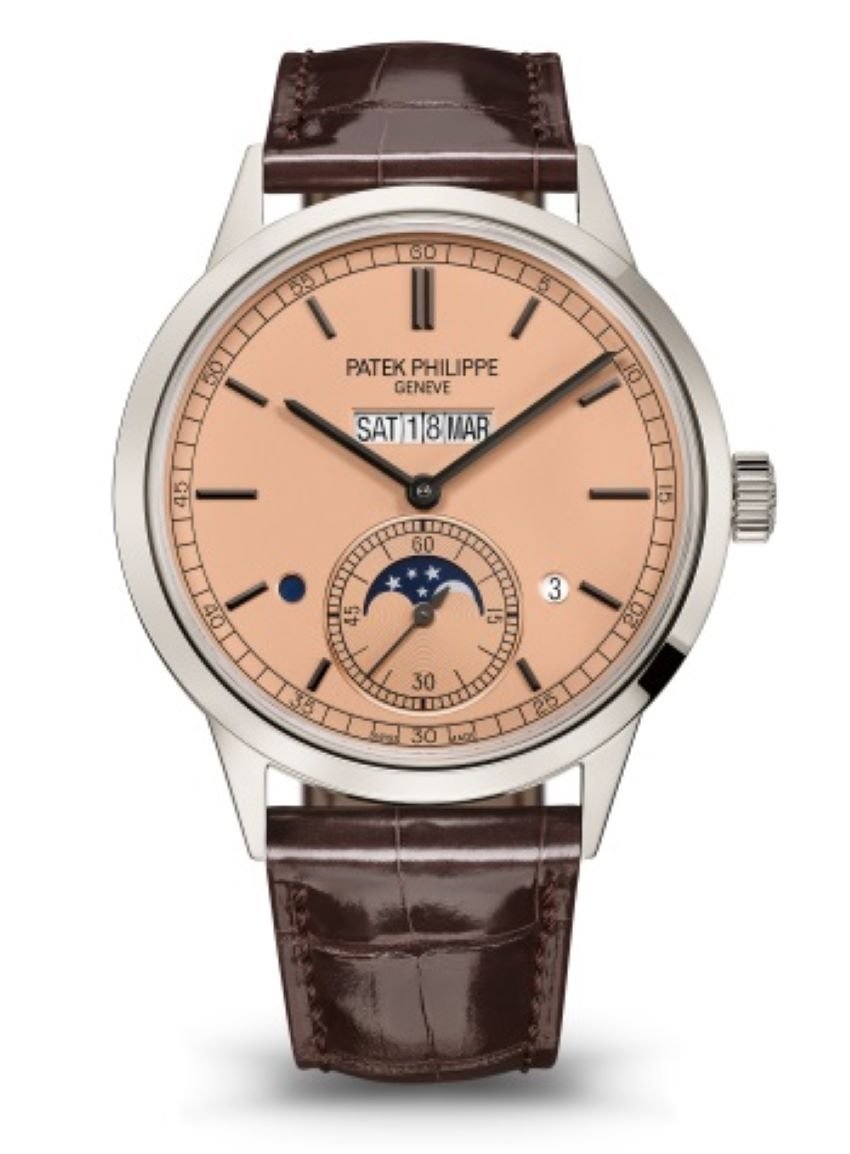 Patek Philippe Perpetual Calendar Grand Complications In - Line Perpetual Calendar Platinum 5236P - 010 - WatchesOff5thWatch