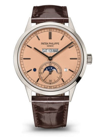 Thumbnail for Patek Philippe Perpetual Calendar Grand Complications In - Line Perpetual Calendar Platinum 5236P - 010 - WatchesOff5thWatch