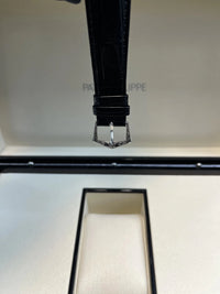 Thumbnail for Patek Philippe Selfwinding Calatrava Platinum Handengraved Black Enamel 5088/100p - 001 Calatrava - WatchesOff5thWatch