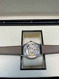 Thumbnail for Patek Philippe Selfwinding Calatrava Platinum Handengraved Black Enamel 5088/100p - 001 Calatrava - WatchesOff5thWatch