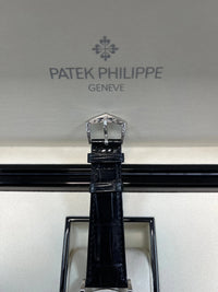 Thumbnail for Patek Philippe Selfwinding Calatrava Platinum Handengraved Black Enamel 5088/100p - 001 Calatrava - WatchesOff5thWatch