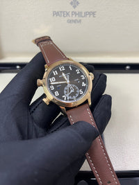 Thumbnail for Patek Philippe Travel Time 37mm Rose Gold/ Brown Sunburst Dial (Ref# 7234R - 001) - WatchesOff5thWatch