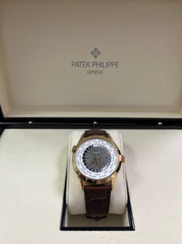 Thumbnail for Patek Philippe World Time Rose Gold Charcoal Gray Dial 5230R - 001 - WatchesOff5thWatch