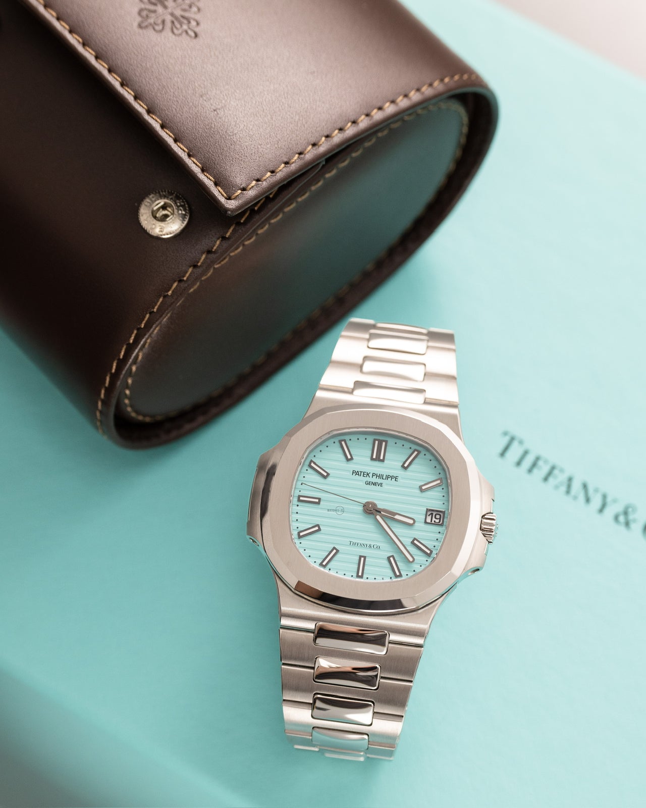 Patek Philippe Nautilus Tiffany Blue Dial