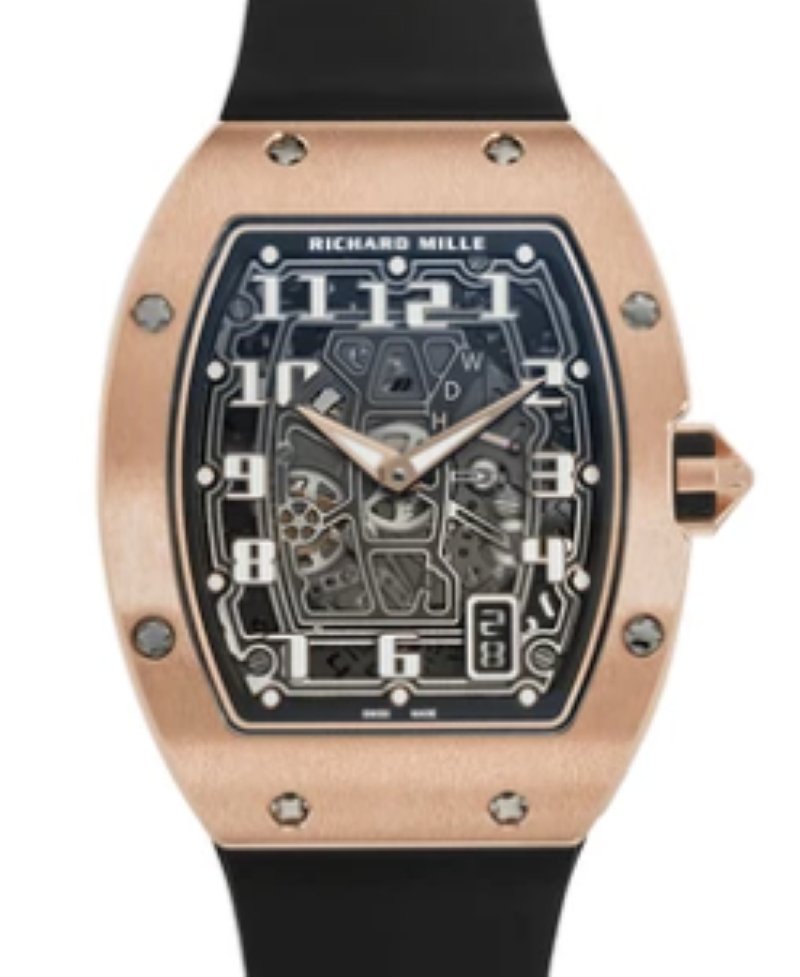 Richard Mille 67-01 Extra Flat Rose Gold - WatchesOff5th