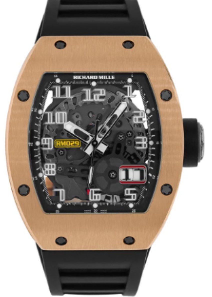 Richard Mille RM 029 Rose Gold - WatchesOff5th