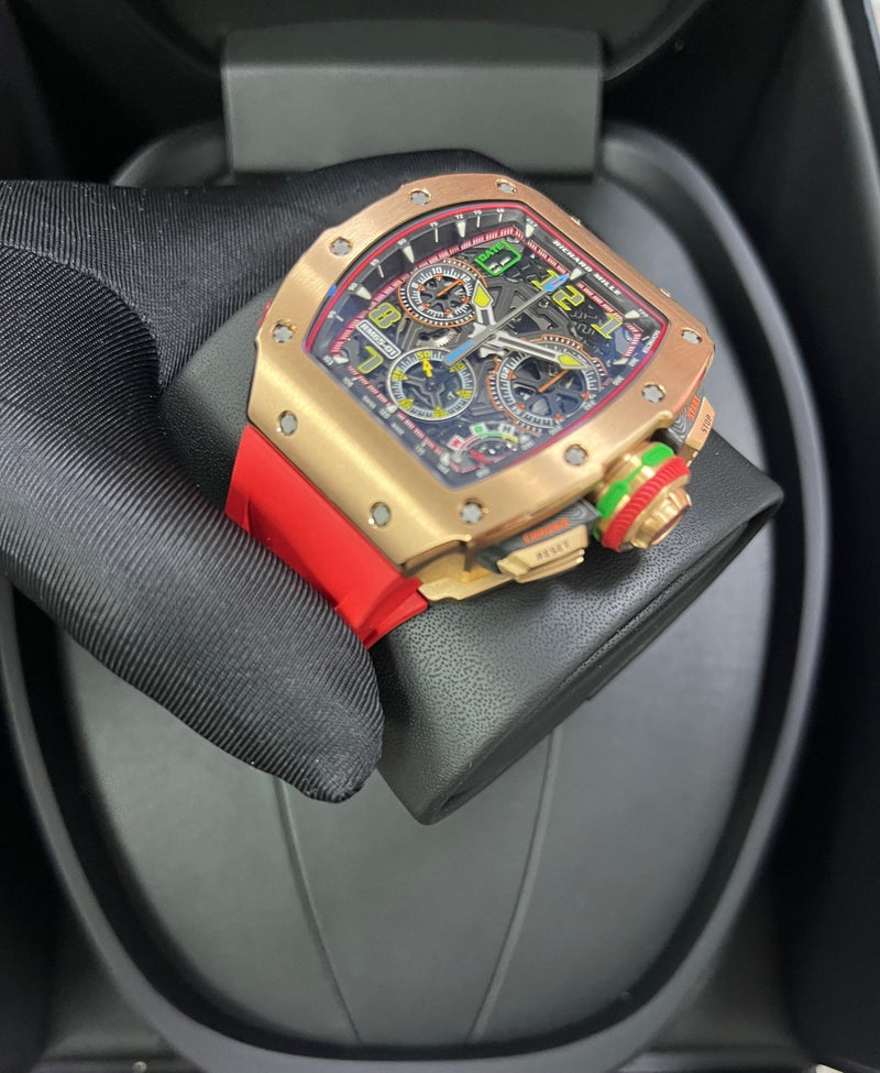 Richard Mille RM 65 - 01 Automatic Chronograph Full Rose Gold - WatchesOff5th