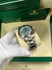 Thumbnail for Rolex 950 Platinum Cosmograph Daytona 40 Watch - Ice Blue Index Dial (Ref # 116506) - WatchesOff5thWatch