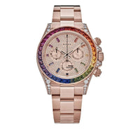 Thumbnail for Rolex Cosmograph Everose Daytona Factory Diamond Rainbow Edition Ref# 116595RBOW) - WatchesOff5thWatch