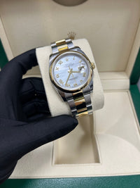 Thumbnail for Rolex Datejust 36 Mother of Pearl Oyster Bracelet 116203 - WatchesOff5thWatch