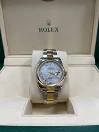 Thumbnail for Rolex Datejust 36 Mother of Pearl Oyster Bracelet 116203 - WatchesOff5thWatch