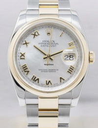 Thumbnail for Rolex Datejust 36 Mother of Pearl Oyster Bracelet 116203 - WatchesOff5thWatch