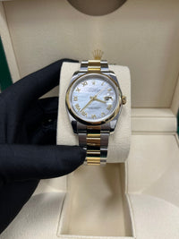 Thumbnail for Rolex Datejust 36 Mother of Pearl Oyster Bracelet 116203 - WatchesOff5thWatch