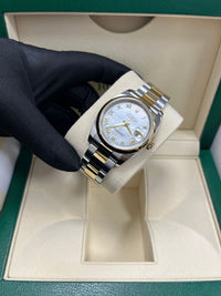 Thumbnail for Rolex Datejust 36 Mother of Pearl Oyster Bracelet 116203 - WatchesOff5thWatch