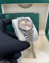 Thumbnail for Rolex DateJust 36 Oyster Bracelet 36 mm Oystersteel and Everose gold (Ref 126231) - WatchesOff5thWatch