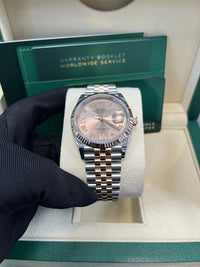 Thumbnail for Rolex DateJust 36 Oyster Bracelet 36 mm Oystersteel and Everose gold (Ref 126231) - WatchesOff5thWatch