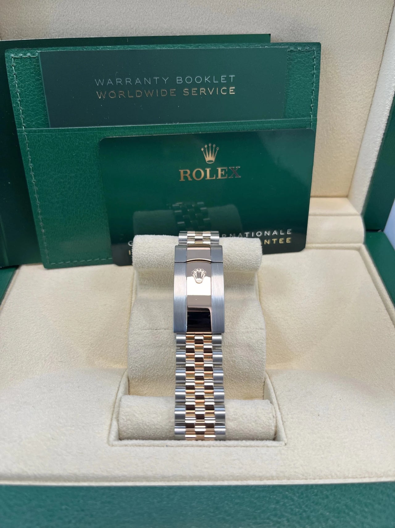 Rolex DateJust 36 Oyster Bracelet 36 mm Oystersteel and Everose gold (Ref 126231) - WatchesOff5thWatch