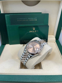 Thumbnail for Rolex DateJust 36 Oyster Bracelet 36 mm Oystersteel and Everose gold (Ref 126231) - WatchesOff5thWatch