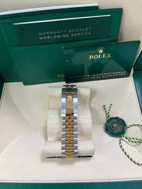 Thumbnail for Rolex Datejust 41 Steel and Yellow Gold Fluted Bezel Black Index Dial Jubilee Bracelet 126333 - WatchesOff5thWatch