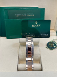 Thumbnail for Rolex Datejust 41 Two - Tone Stainless Steel and Rose Gold/ Sundust Diamond Dial/ Fluted Bezel/ Oyster Bracelet (Ref126331) - WatchesOff5thWatch
