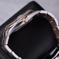 Thumbnail for Rolex Datejust 41mm Steel and Everose Gold Mint Green Dial Fluted Bezel Oyster Bracelet 2026 New Release (Ref# 126331-0021) - WatchesOff5thWatch