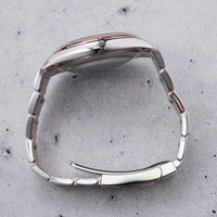 Thumbnail for Rolex Datejust 41mm Steel and Everose Gold Mint Green Dial Fluted Bezel Oyster Bracelet 2026 New Release (Ref# 126331-0021) - WatchesOff5thWatch