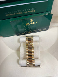 Thumbnail for Rolex Day - Date 40mm Ombre Green Roman Dial New Release 228238 - WatchesOff5thWatch