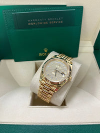 Thumbnail for Rolex Day-Date 40mm Yellow Gold Pave Dial 228238 - WatchesOff5th