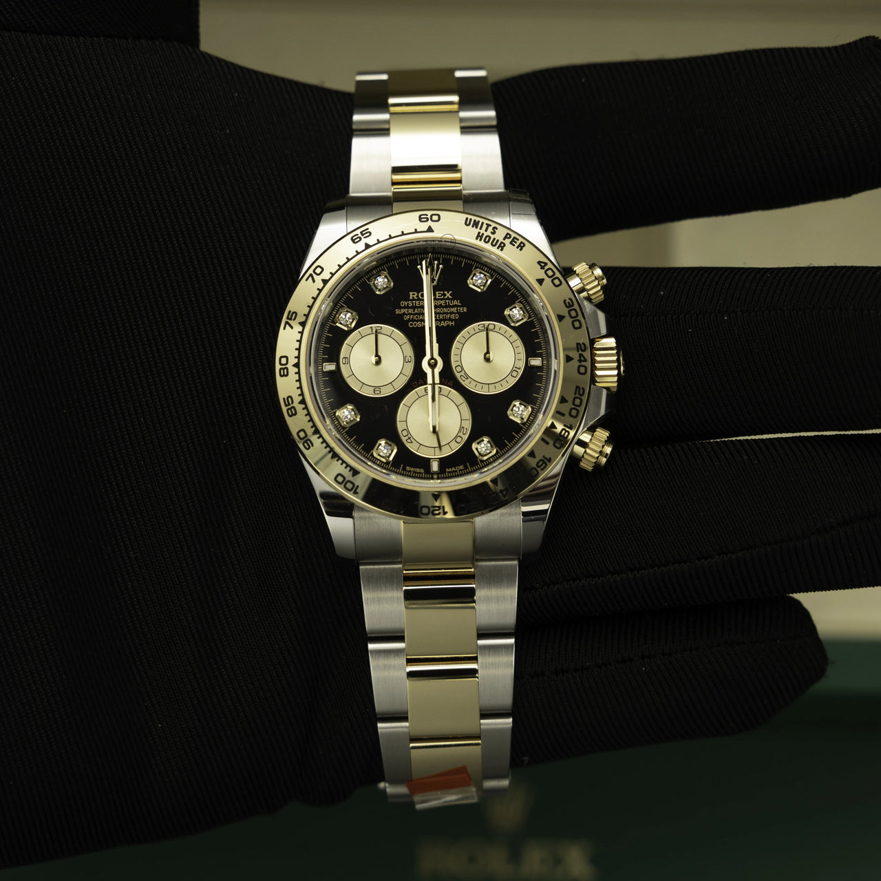 Rolex Daytona 126503 Two - Tone Black Diamond Dial 40mm - WatchesOff5thWristwatch