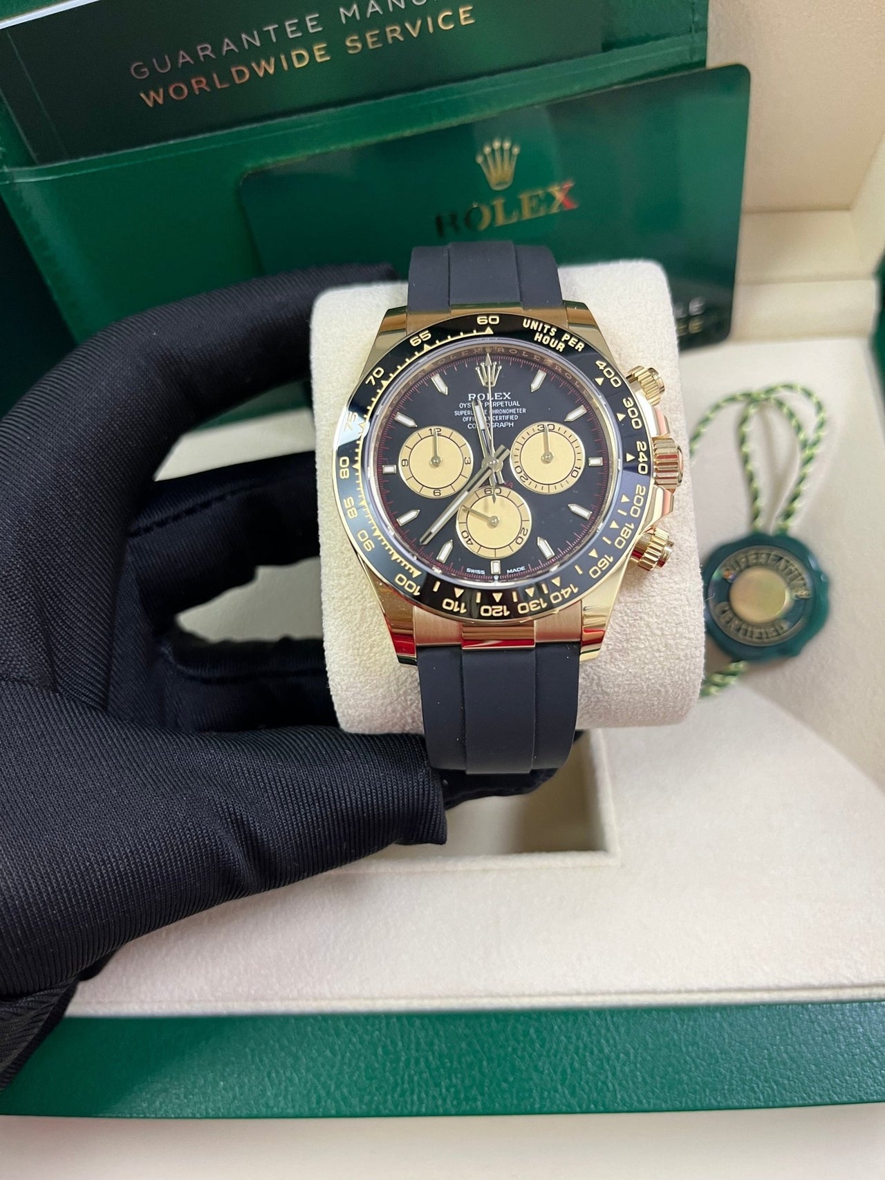 Rolex Daytona 18k Yellow Gold Paul Newman Dial 126518LN - WatchesOff5th