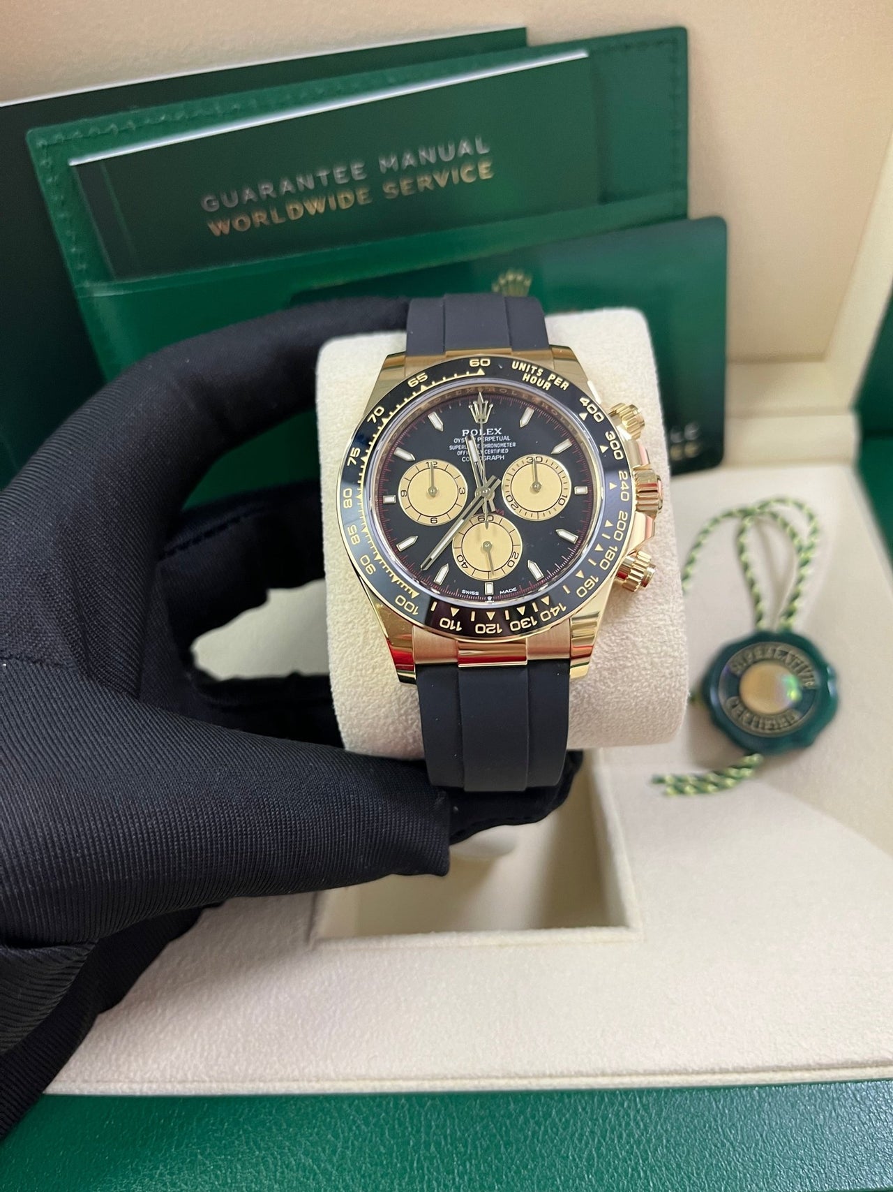 Rolex Daytona 18k Yellow Gold Paul Newman Dial 126518LN - WatchesOff5th