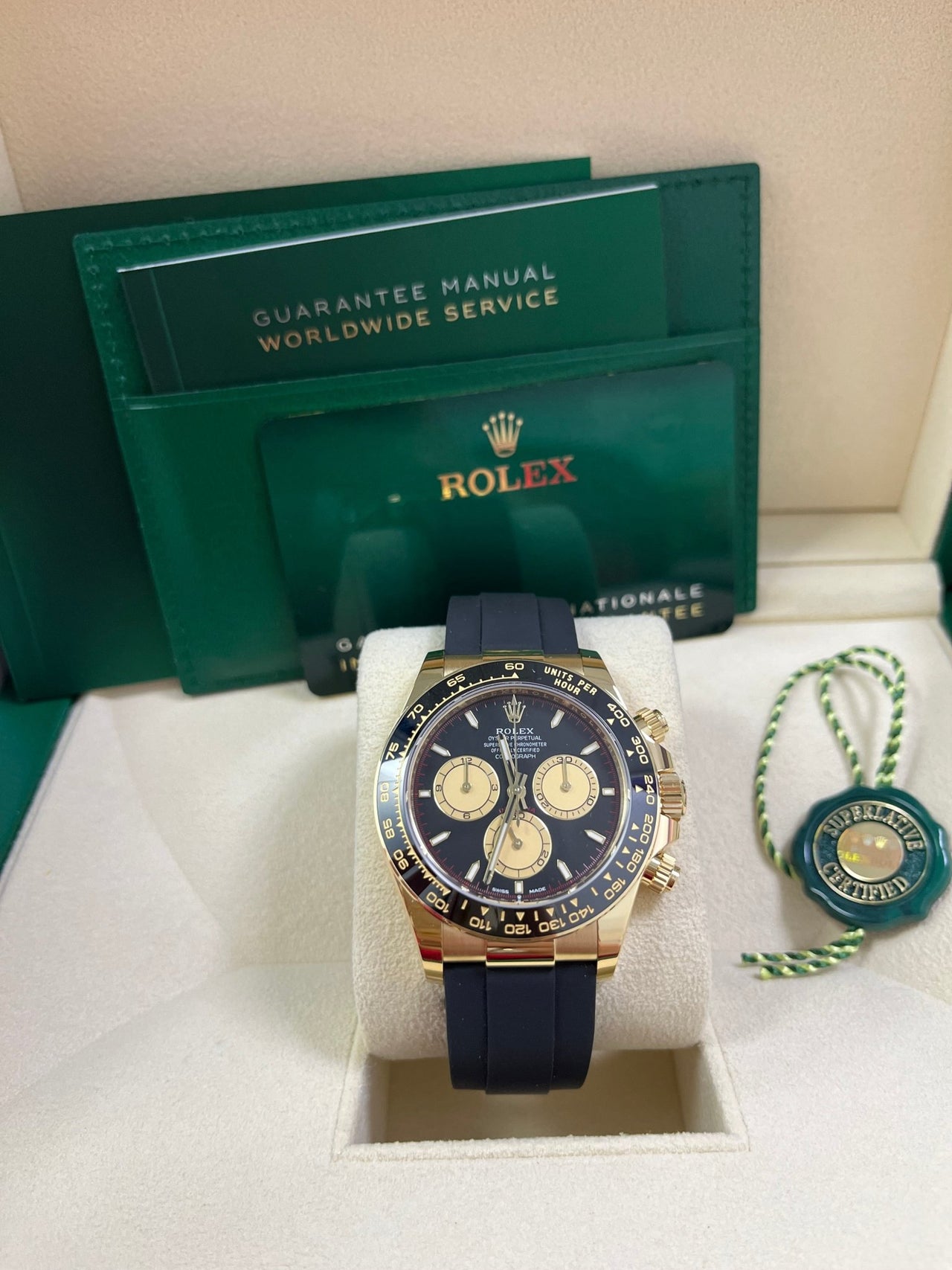 Rolex Daytona 18k Yellow Gold Paul Newman Dial 126518LN - WatchesOff5th