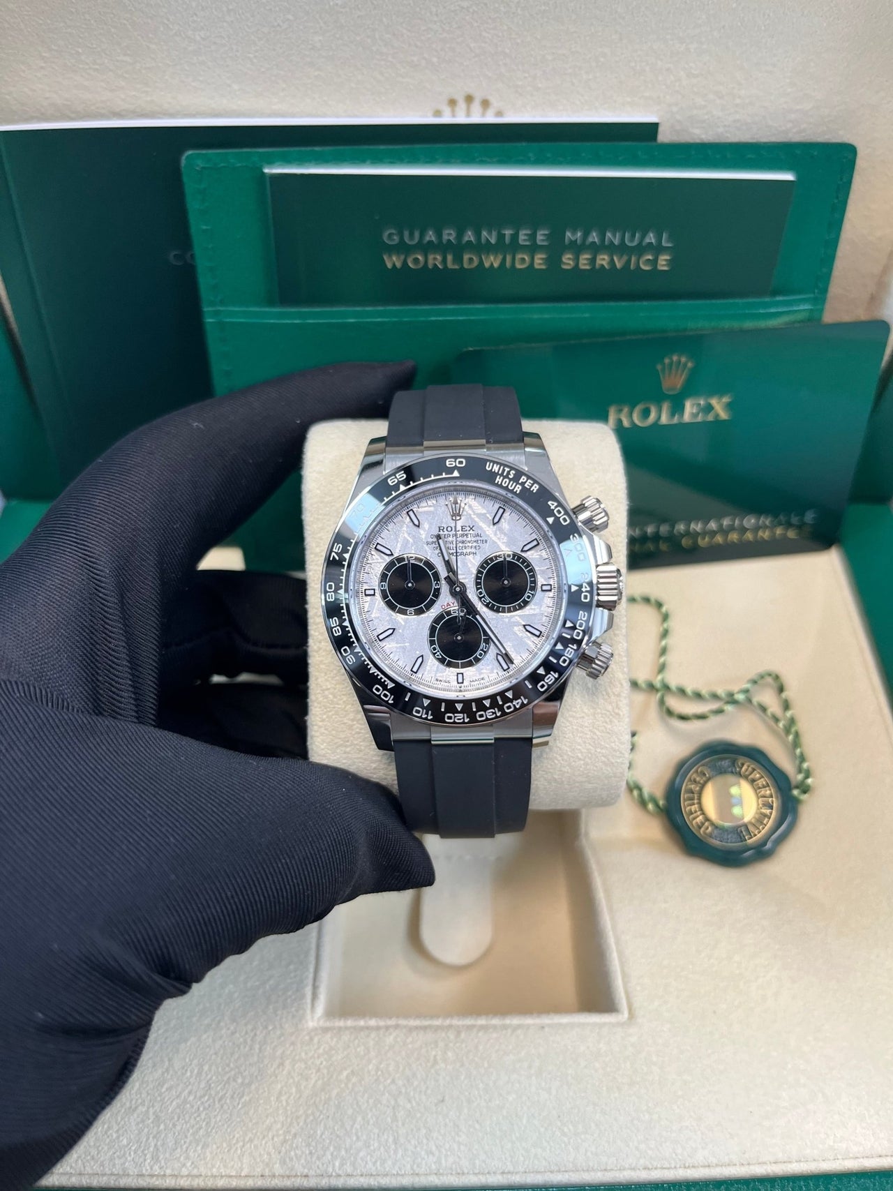 Rolex Daytona New 2025 Release Meteorite Daytona Oysterflex 126519ln - WatchesOff5thWatch