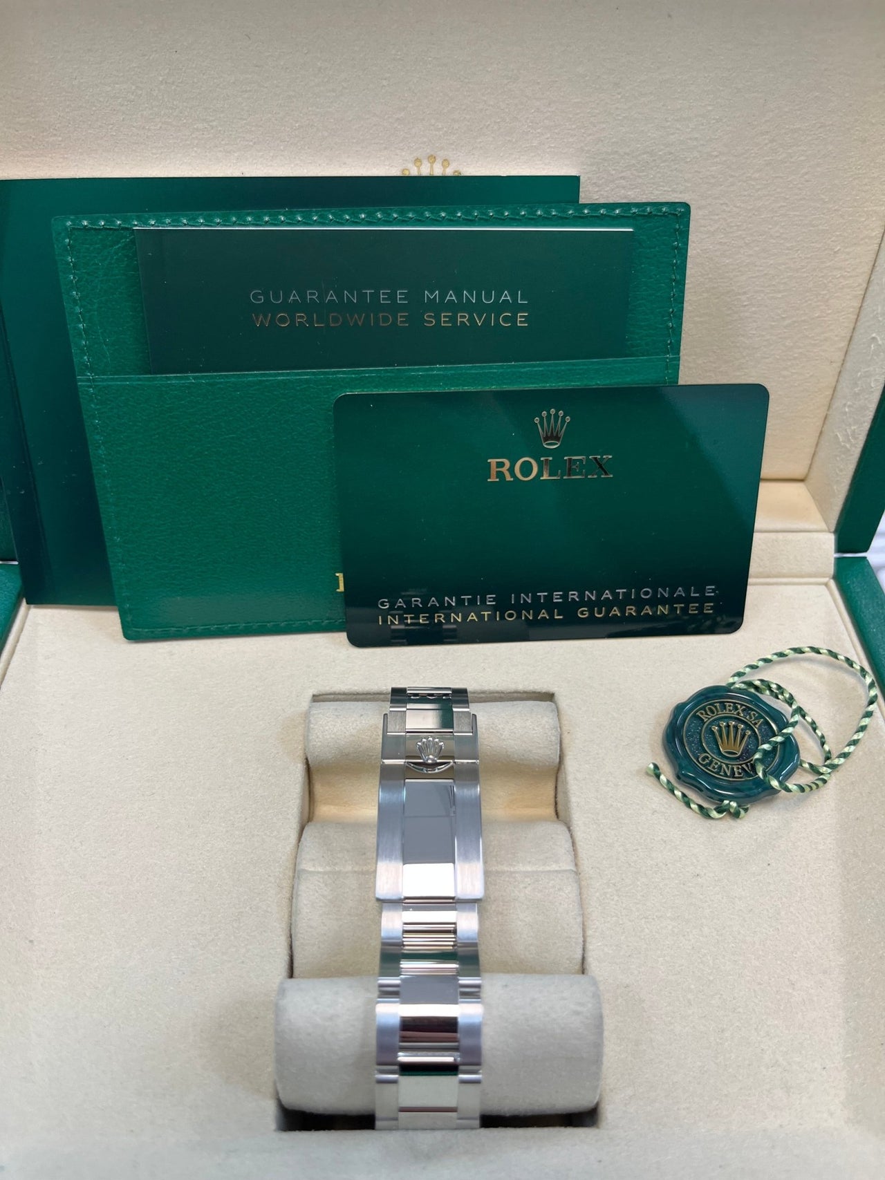 Rolex Daytona Platinum Diamond Bezel Ice Blue Dial 126576TBR - WatchesOff5thWatch