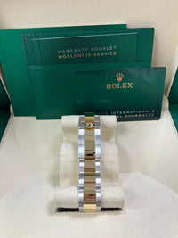 Thumbnail for Rolex Daytona Yellow Gold and Steel Daytona Black Index Dial - Oyster Bracelet 126503 - WatchesOff5thWatch