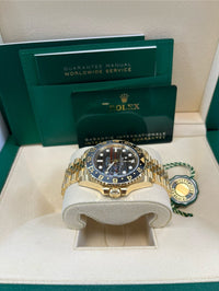 Thumbnail for Rolex GMT - Master II New 2025 Release GMT - Master II 126718GRNR Yellow Gold Tiger Iron Dial Jubilee - WatchesOff5th