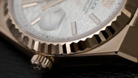 Thumbnail for Rolex Land - Dweller 36 Everose Gold White Honeycomb Dial Ref. 127235 - WatchesOff5thWristwatch