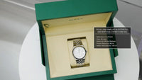 Thumbnail for Rolex Land - Dweller 36 Steel White Rolesor Honeycomb Dial Ref. 127234 - WatchesOff5thWristwatch
