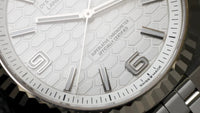 Thumbnail for Rolex Land - Dweller 36 Steel White Rolesor Honeycomb Dial Ref. 127234 - WatchesOff5thWristwatch
