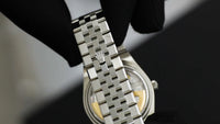 Thumbnail for Rolex Land - Dweller 36 Steel White Rolesor Honeycomb Dial Ref. 127234 - WatchesOff5thWristwatch