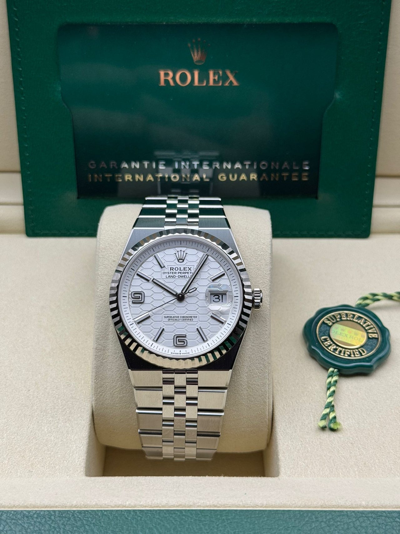 Rolex Land - Dweller 40mm 2025 New Release 2025 Land - Dweller 40 mm Steel 127334 - WatchesOff5thWatch
