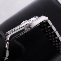 Thumbnail for Rolex Land-Dweller 40mm Platinum Ice Blue Honeycomb Dial Fluted Bezel Flat Jubilee Bracelet (Ref 127336) - WatchesOff5thWristwatch