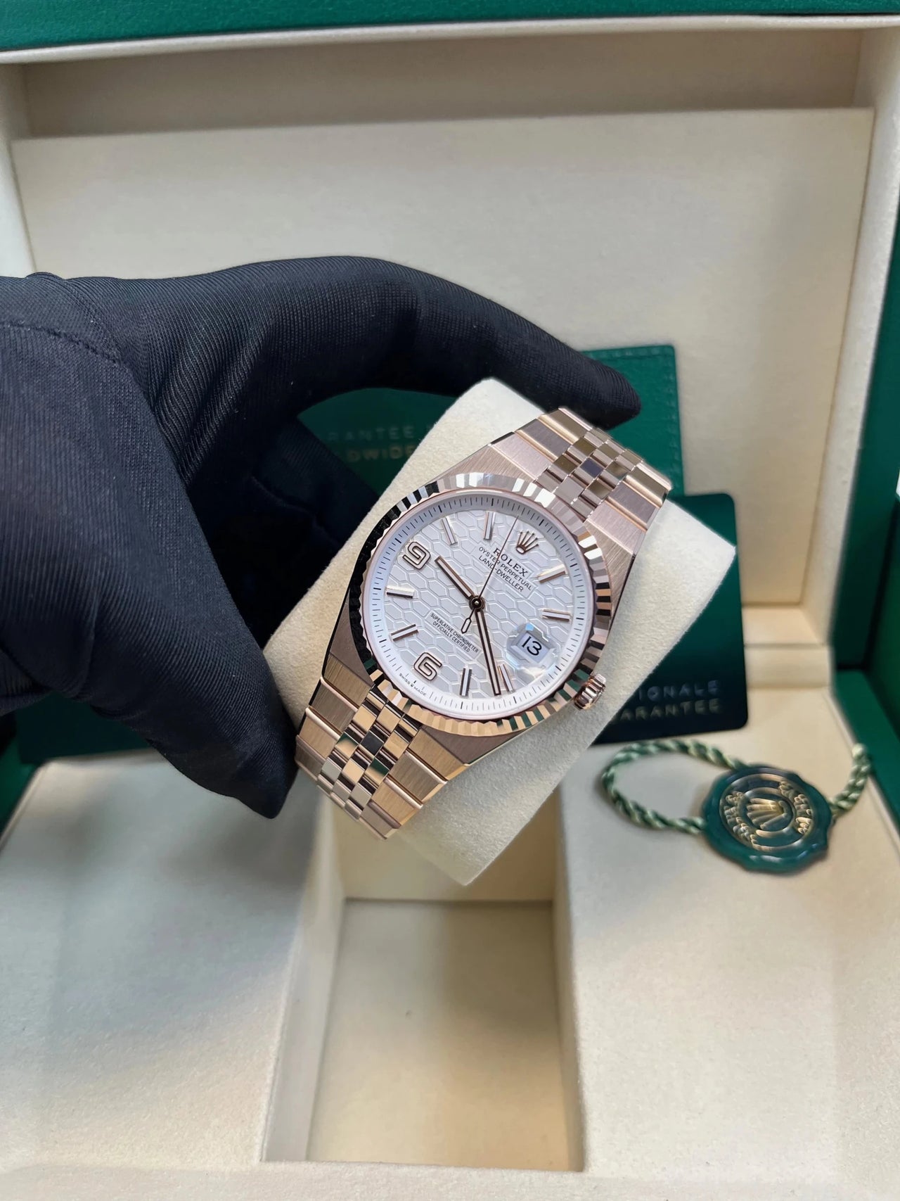 Rolex Land - Dweller New 2025 Release 127335 Rose Gold Land Dweller 40mm White Dial 127335 - WatchesOff5thWatch