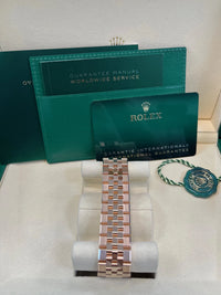 Thumbnail for Rolex Land - Dweller New 2025 Release 127335 Rose Gold Land Dweller 40mm White Dial 127335 - WatchesOff5thWatch